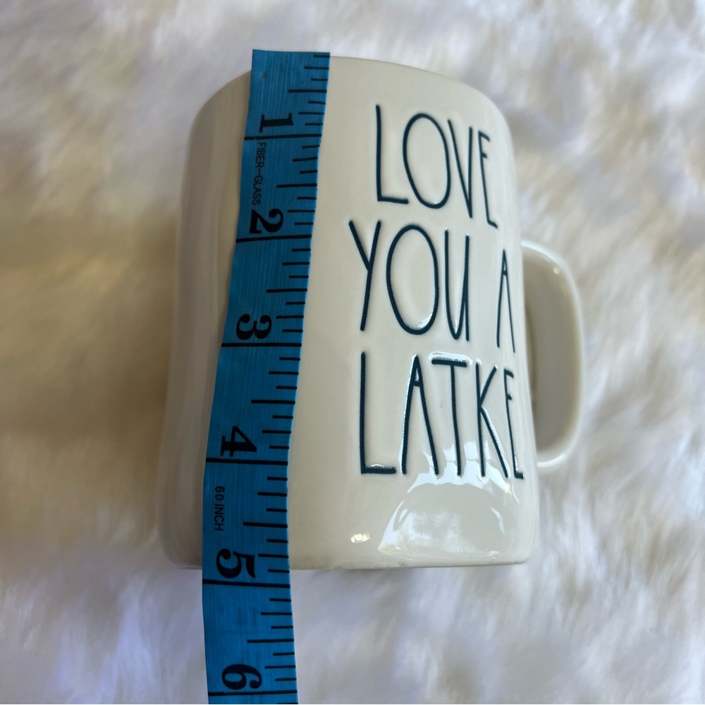 Rae Dunn LOVE YOU A LATKE Mug Artisan Collection by Magenta Holiday Cup - Picture 8 of 11